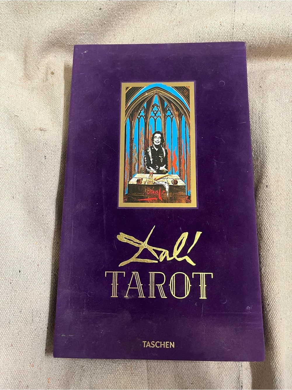 Taschen Dali Tarot Box - Purple and Gold